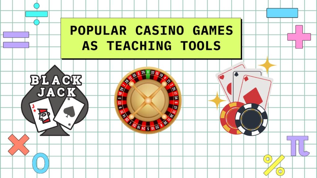 Popular casino games at Winmasters casino as teaching tools
